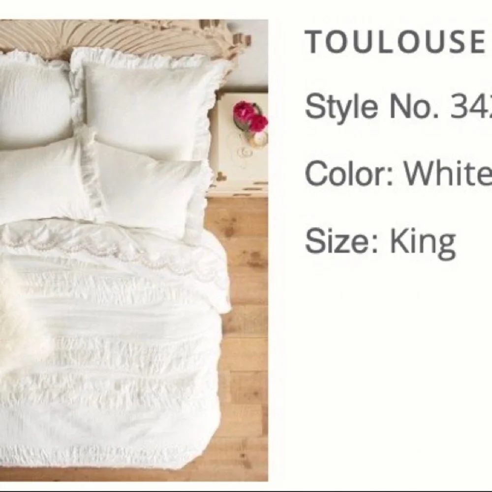 DISO ANTHROPOLOGIE TOULOUSE DUVET COVER